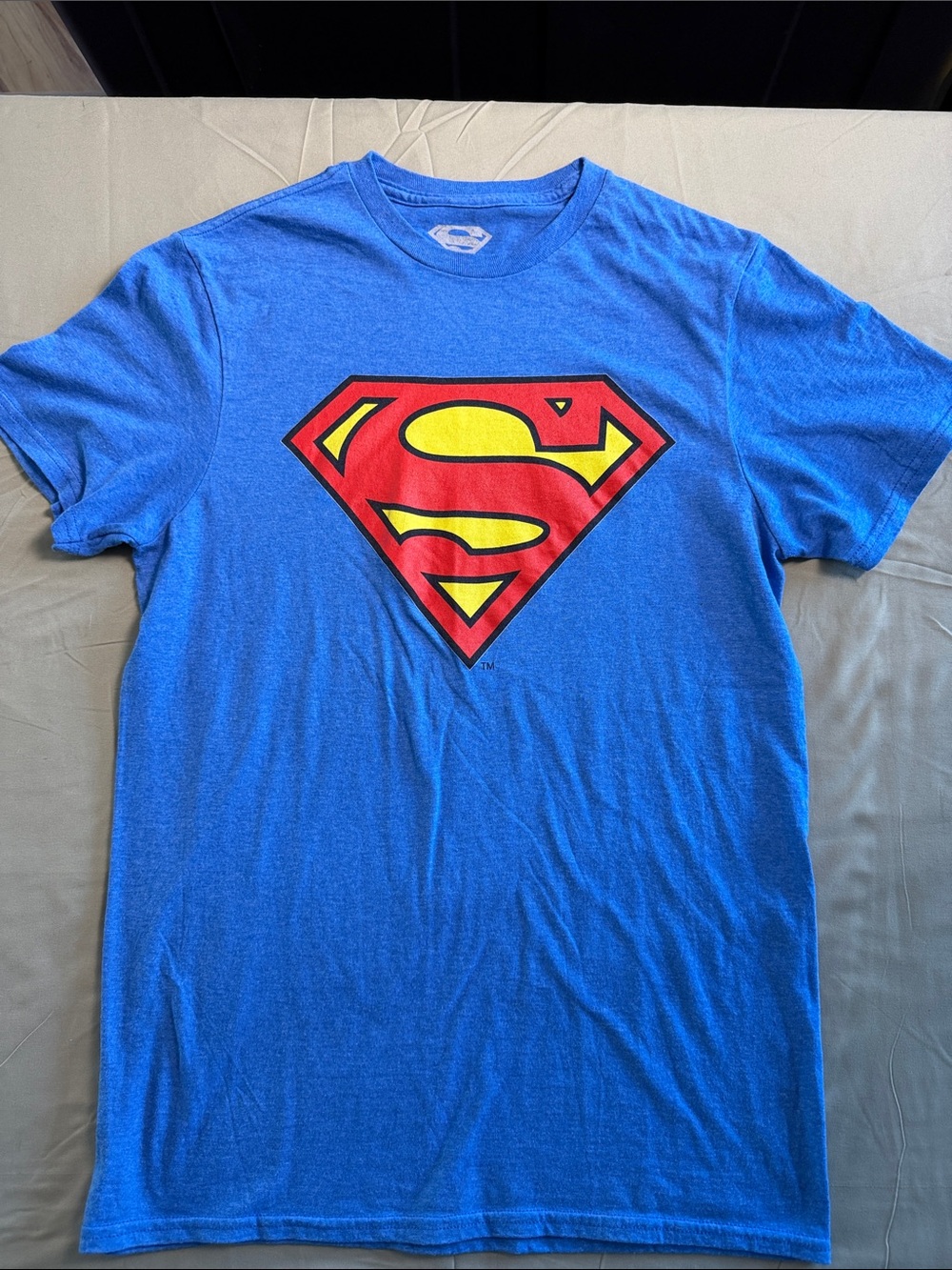 DC Comics Blue Superman Shield Graphic Tee